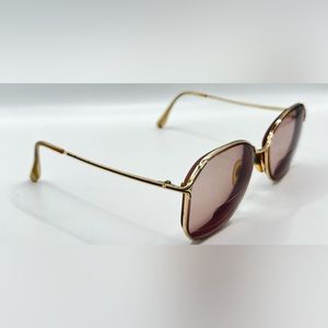 Vintage Design Classics DC021 Gold Oval Sunglasses Frames Only